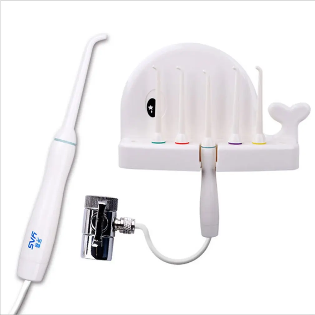 

Oral Irrigator Dental Water Floss SPA Water Jet Floss Toothbrush Set Household Dental (5 in 1 Set) Teeth Cleaning