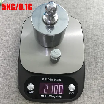 

Digital Kitchen Scale Food Scale Multifunctional Scale Electronic With LCD 3 KG /1G Silver LCD Screen With Back-light