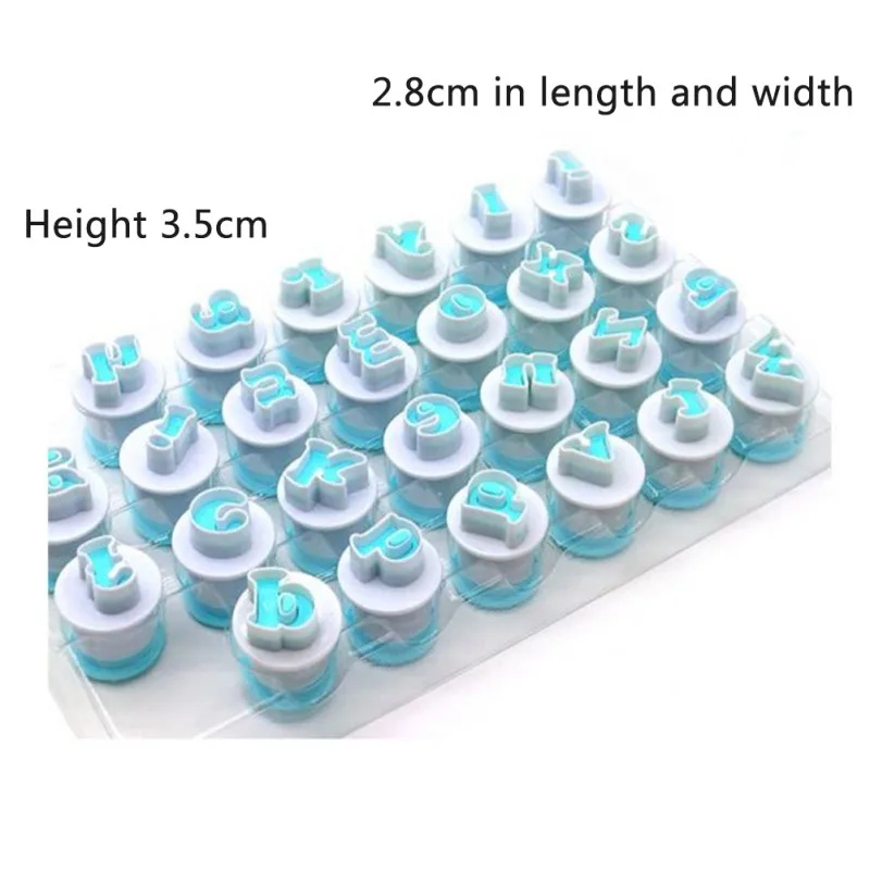 Baking Molds Handwriting Fondant Cake Tool Plastic Embosser Letters Mold Happy Birthday Best Wishes Decoration |
