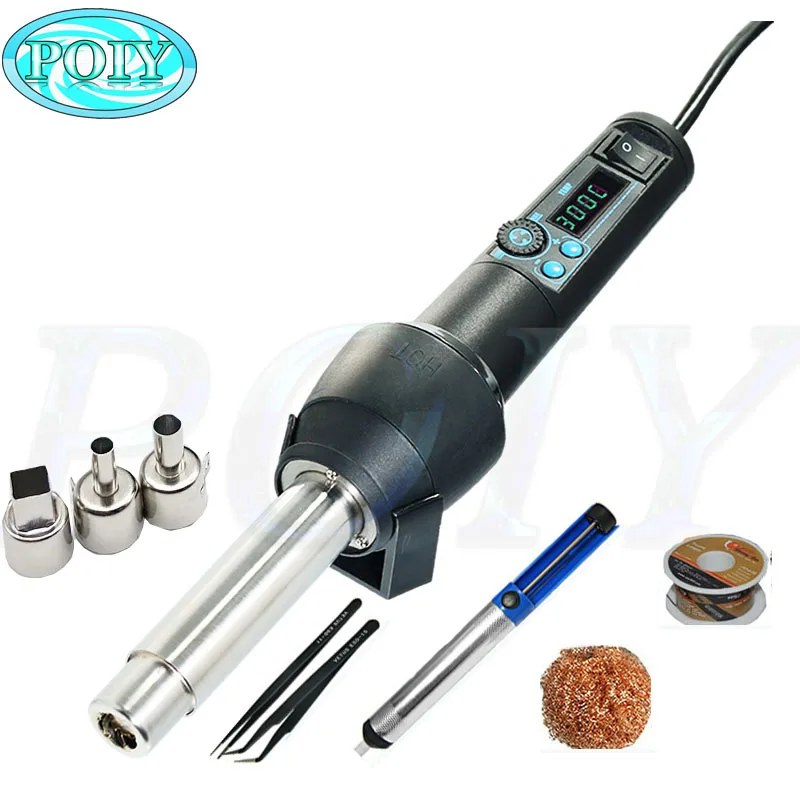 

YIHUA 8858 Upgraded Version 8858-I 650W Portable Blower Hair Dryer Heat Gun BGA Hot Air Gun 110V/220V Solder Rework Tool