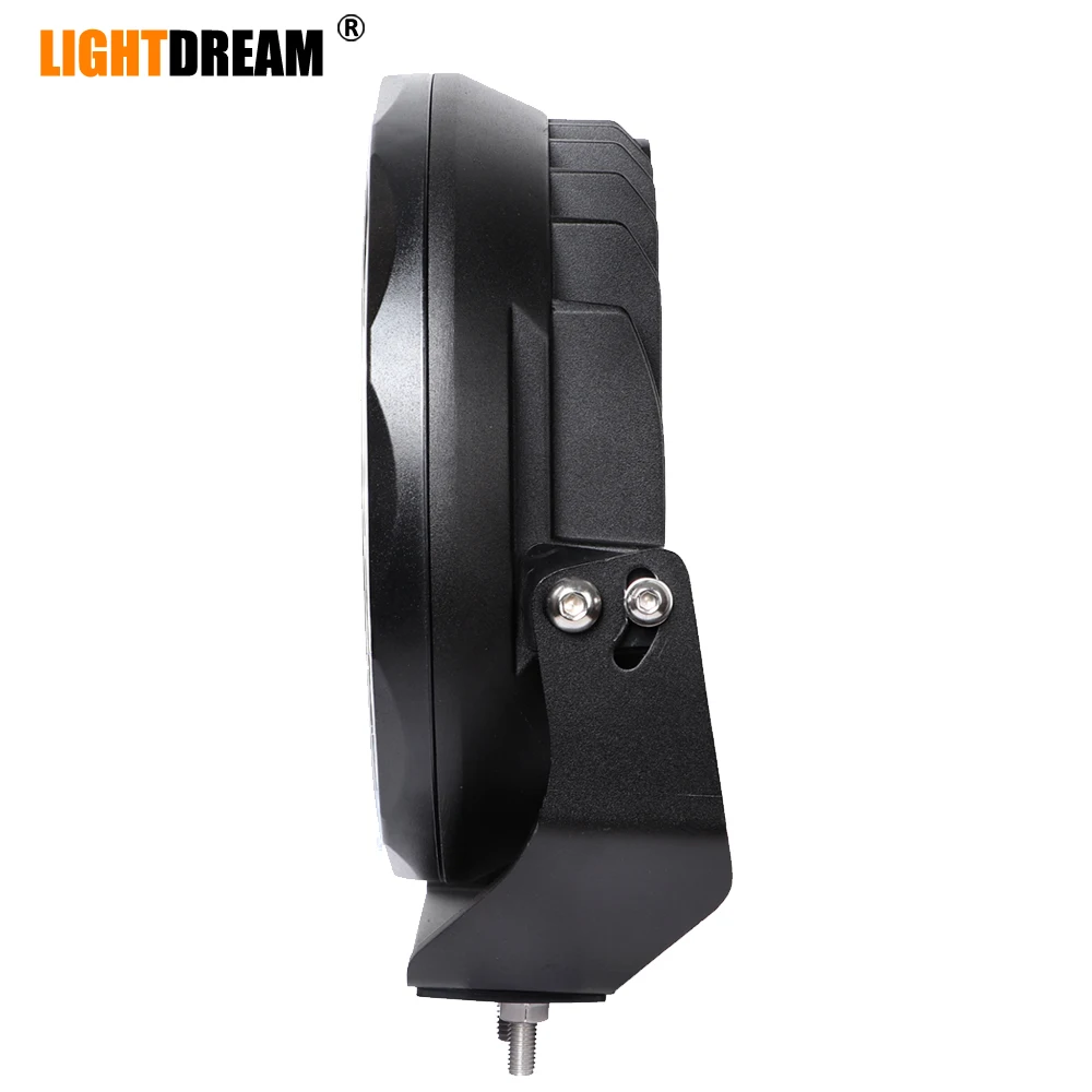 China Factory directly wholesale 6000K White 12V 24V 9inch 105W Round Offroad Auto led work light 4x4 led driving lights x1pc
