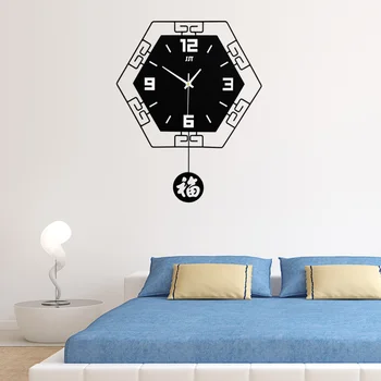 

1PC Wall Clock Fashion Wall Decorative Hanging Clock Art Decor for Home Office Living Room Bedroom