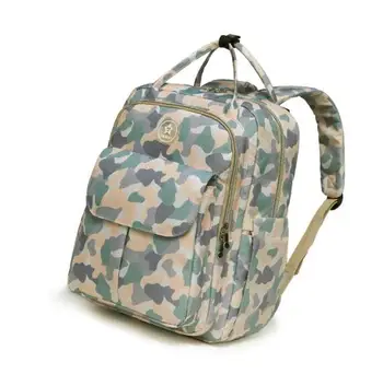 

Heine polyester baby diaper bag for mom maternity bags backpacks nappy changing organizer mummy wet mother 25*17*37CM