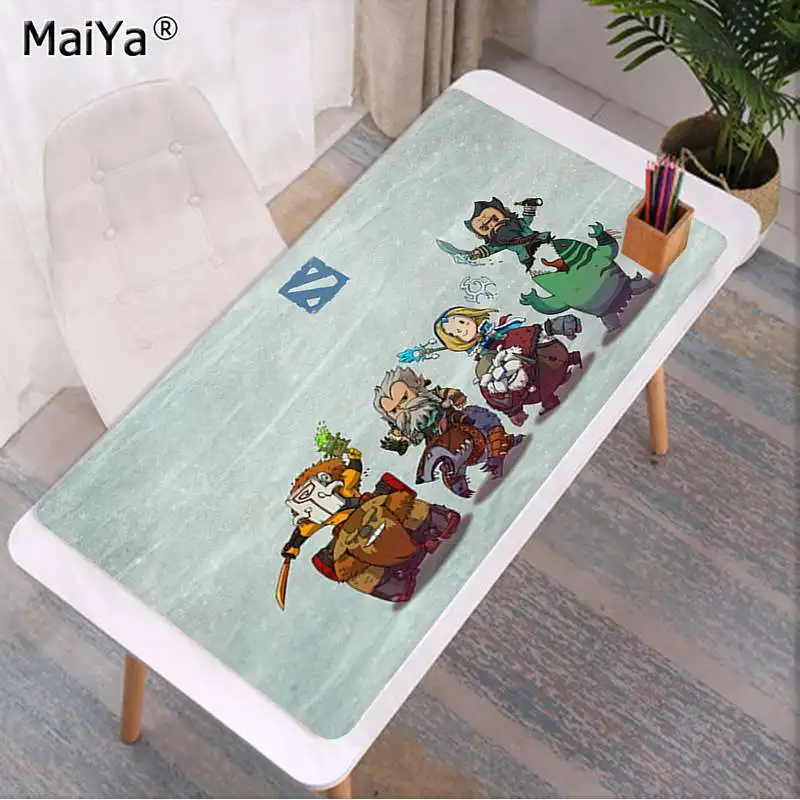 Maiya свои собственные коврики Мультяшные герои Dota2 индивидуальный игровой коврик для мыши для ноутбука большой коврик для мыши клавиатуры