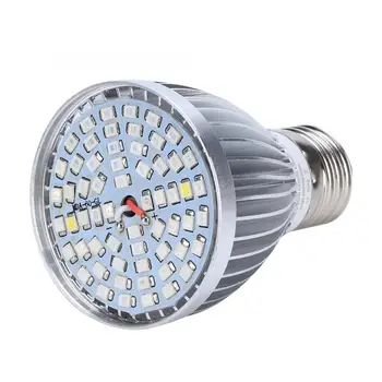

60W 85-265V 60LED Full Spectrum Plant Grow Light Lamp Bulb for Plant Hydroponic Flower Planting Cultivation