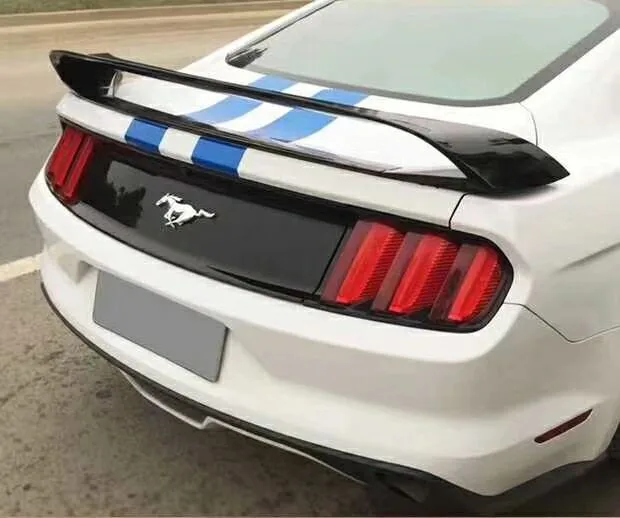 Для ford mustang спойлер GT стиль крючки из высококачественного АБС-пластика на детскую автомобиля задний Багажник крыло грунтовка из лакокрасочного покрытия