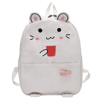 

Maison Fabre Bag Backpack Women Wild Campus Fashion Backpack Students Backpack Cute Cartoon Shape School Backpack