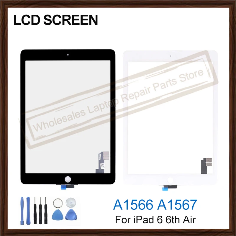 Сенсорный экран дигитайзер панель для iPad 6 6th Air 2 A1566 A1567 9 7 &quotпланшет передний ЖК