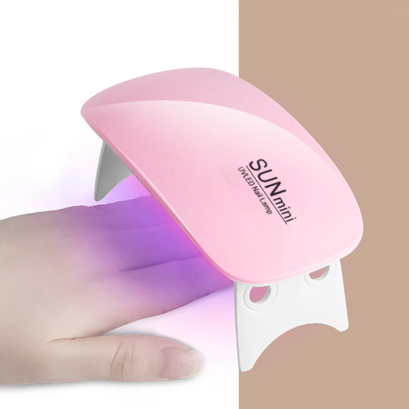 

Mouse nail lamp USB nail UV baking lamp 6w folding nail dryer LED Lamps Light Nail Dryer Folding Nail Baking Lamp