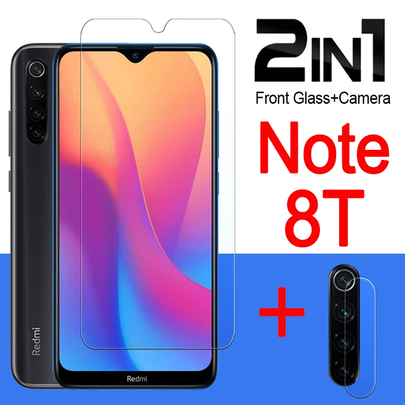 

redmi note 8t glass protective for xiaomi readmi note8t screen protector xiomi not note 8 t on tempered glas 2in1