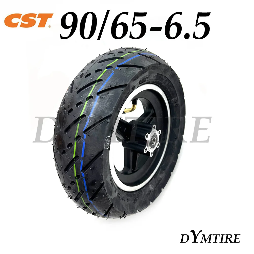 11 Inch Wheel 90/65-6.5 CST Tubeless Tire with Aluminum Alloy Rim for Electric Scooter Front Wheels Modification Accessories electric scooter tire