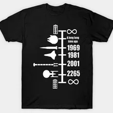 Космический корабль Timeline Футболка-вдохновлен Doctor Who Star Trek Funny