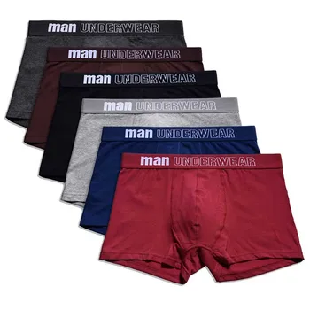 

new Summer Boxer Mens Fashion Underwear Men Cotton Underpants Male Pure Men Panties Shorts Underwear Boxer Shorts Cotton Solid