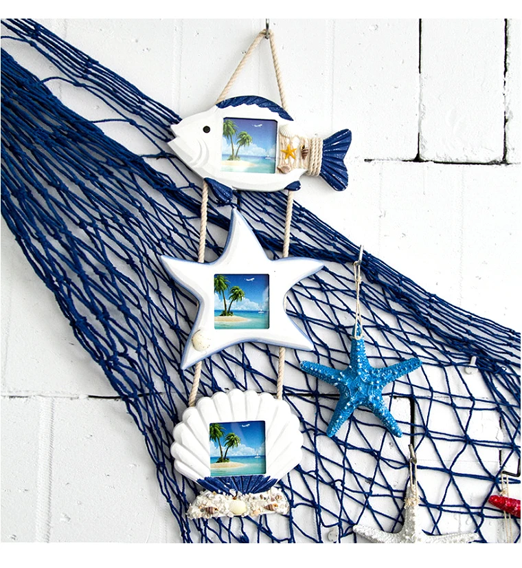 Mediterranean Photo Frame Triple hanging 06