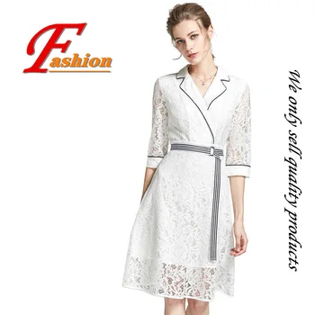 

High-grade new women's classical style business casual no-iron soft all-match comfortable pure executive the fair maiden dress