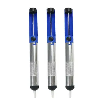 

3Pcs Suction Pump Manual Non-slip Suction Tin Sucker Repair Remove and Weld Waste Tin Removal Assistant