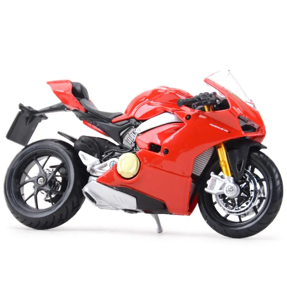 Bburago 1:18 Ducati-Panigale V4 Static Die Cast Vehicles Collectible Motorcycle Model Toys 2