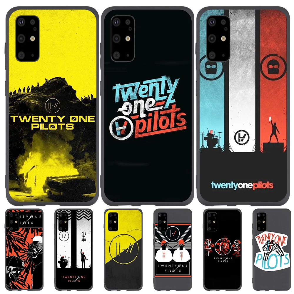 

Twenty One Pilots 21 For Samsung Galaxy S6 S7 S8 S9 S10 S11 Edge Plus S11e Note 8 9 10 M10 M20 M30 M40 Phone case silicone coque