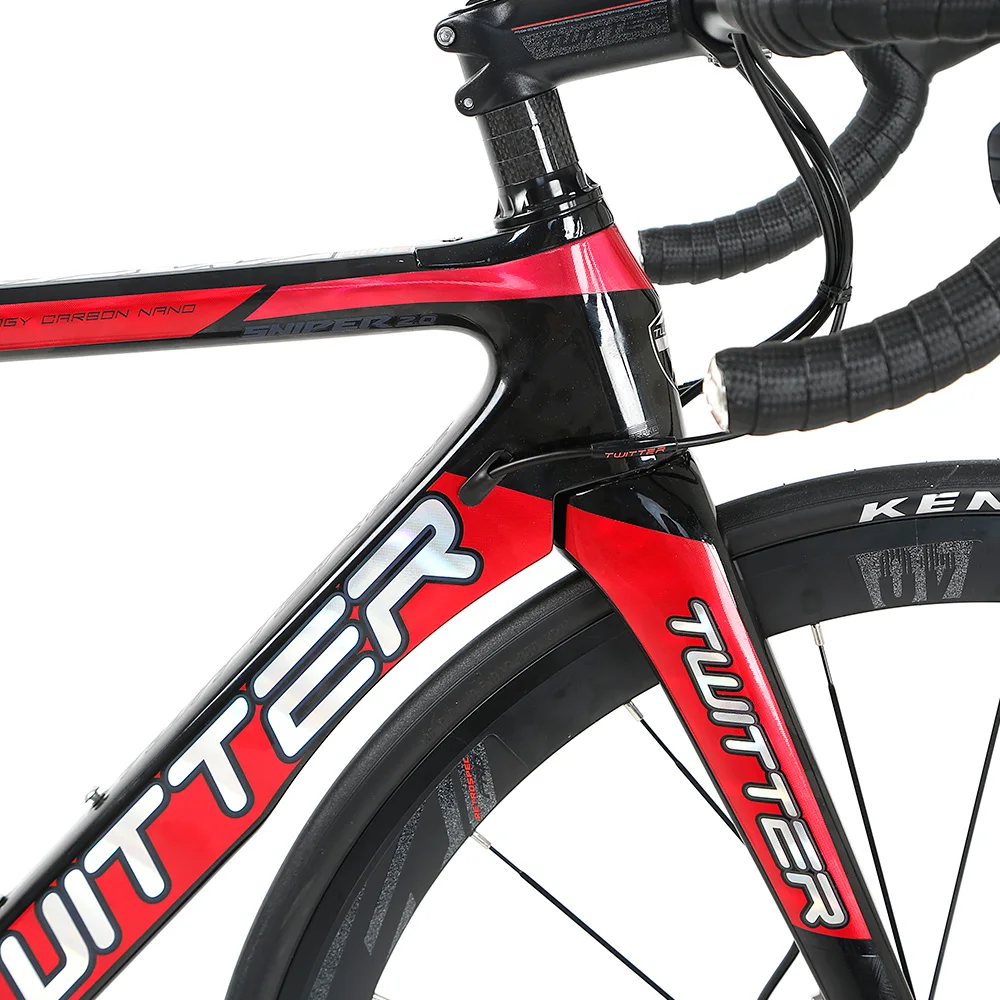 TWITTER SNIPER2.0 700C Carbon Road Bike 22 Speed Bicycle with Hydraulic Disc Brake R7000 Derailleur transmission TWITTER SNIPER2.0 700C Carbon Road Bike 22 Speed Bicycle with Hydraulic Disc Brake R7000 Derailleur transmission