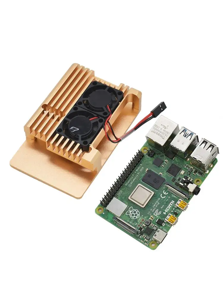 2G ram для Raspberry Pi 4 поколения Модель B Тип компьютерная макетная плата двойной экран 4K выход двухчастотный Wi-Fi Bluetooth