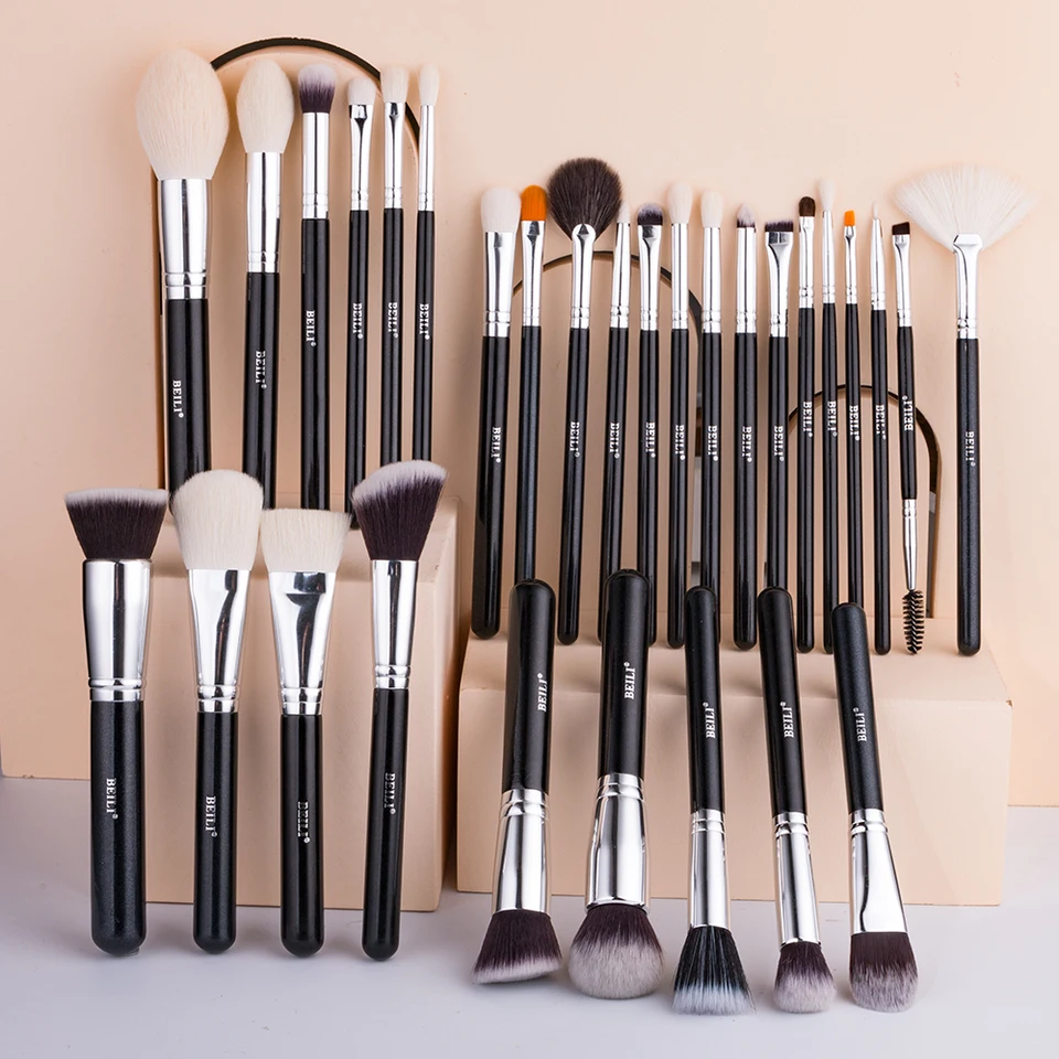 Beili Professional Goat Hair Makeup Brush Set
