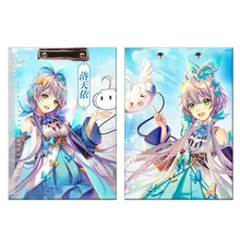 Деревянный Планшет А4 аниме доска для письма опорная пластина со шкалой папка Аниме периферийные товары школьные офисные принадлежности