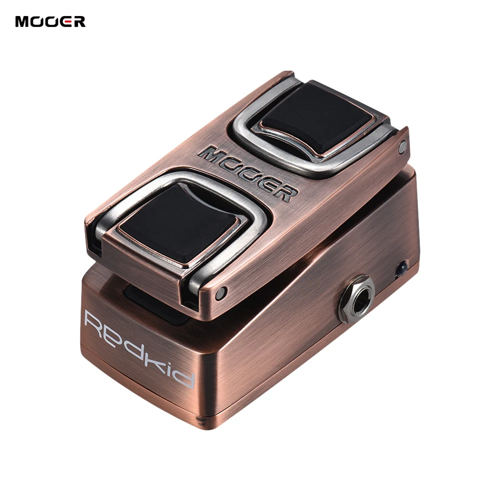 

MOOER RedKid Talk Wah Guitar Effect Pedal Pressure Sensing Switch Effect Guitar Pedal True Bypass Full Metal Shell