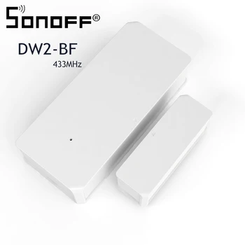 

433MHz SONOFF DW2-RF Smart Door Window Alarm Infrared Sensor Home Security EWeLink App Control Work With IFTTT