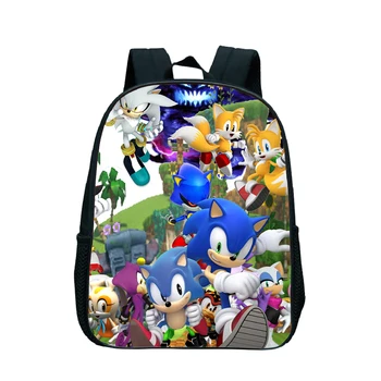 

Hot Sale Sonic Backpack Children Kids Rucksack Popular Pattern Cute Backpack Kindergarten Bag Children Mochila