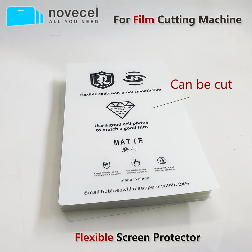 Screen Protector Back Membrane Frosted HD Film Anti-blue-ray Film Color Film For Phone Tablet Hydrogel Film Cutting Machine