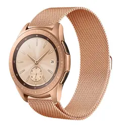 20 мм металлический магнитный ремешок для samsung Galaxy Watch 42 мм миланские часы браслет из нержавеющей стали ремешок для Amazfit Bip