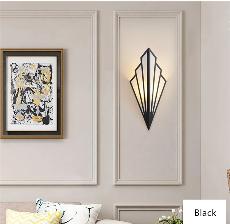 Nordic Wall Lamp Modern LED Iron Wall Light image 12