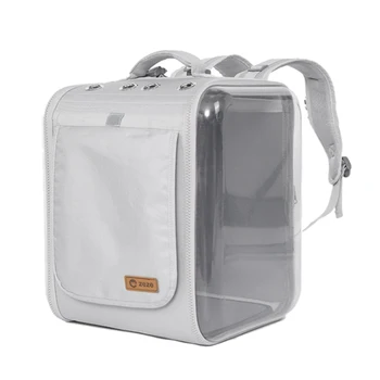 

HOT SALE Super Breathable Pet Backpack Aero Approved Bubble Cat and Puppy Backpack Designed for Hiking, Traveling and Walking