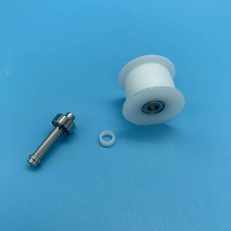2 шт. Mutoh RJ900C VJ1604 VJ1300 принтер белый шкив зубчатое колесо для Epson 7880 7800 9880 9800 маленький белый колесный диск
