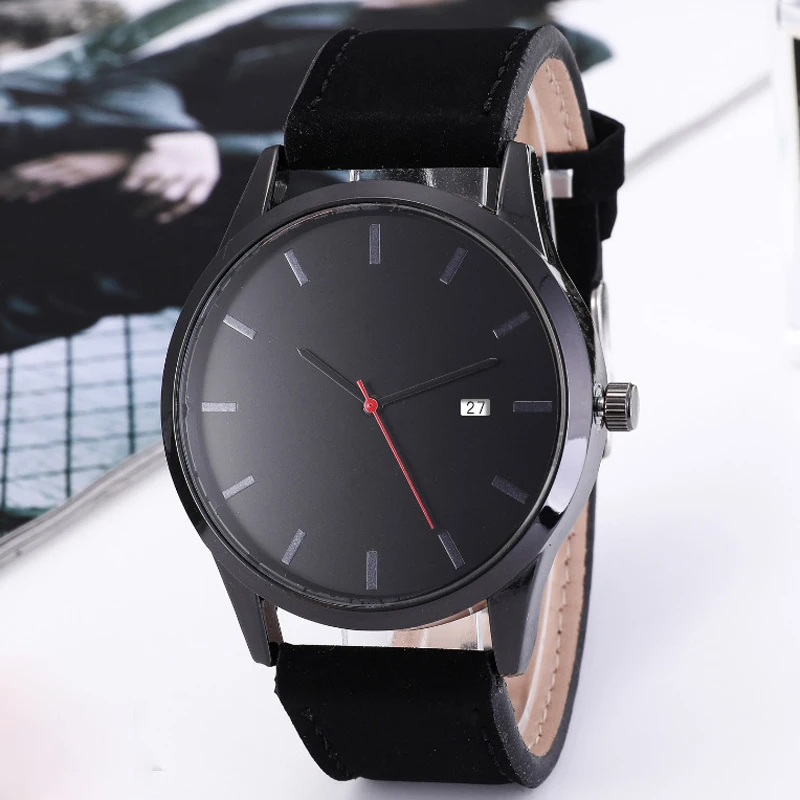 

Fashion Casual Sports Men's Watches Leather Quartz Watches for Men Male kol saati Wristwatch Montre Hombre Relogio Masculino
