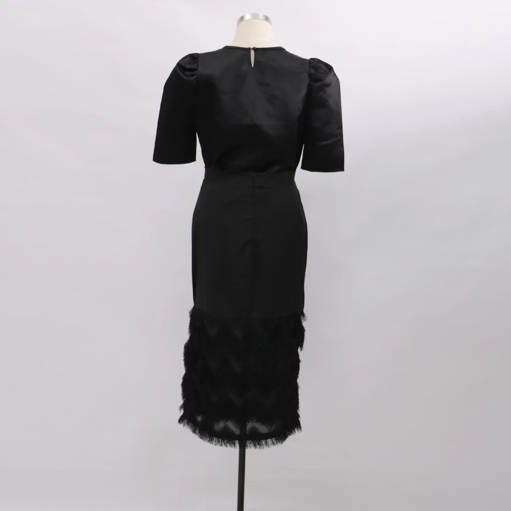 vestidos sukienki, сексуальное женское платье, с рукавами-фонариками, комплект из двух частей, ropa mujer robe hiver femme, зимнее платье