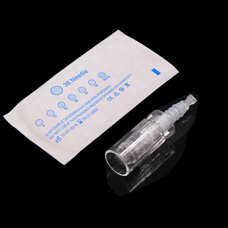 50pcs/pack Electric Derma Pen Needles Bayonet 36 pin MYM Cartridge Needle For Auto Microneedle Derma Pen Tattoo Needles