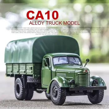 

GloryStar Classic 1:32 CA10 Truck Alloy Model Simulation Die-cast Sound Light Transport Model Collection Gifts