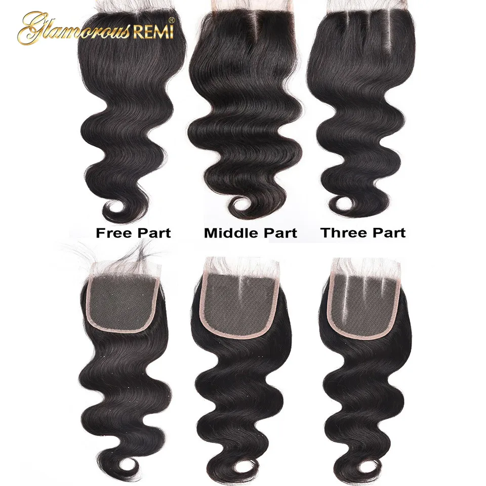 Brazilian Hair Body Wave 3 Bundles With Closure Human Hair Bundles