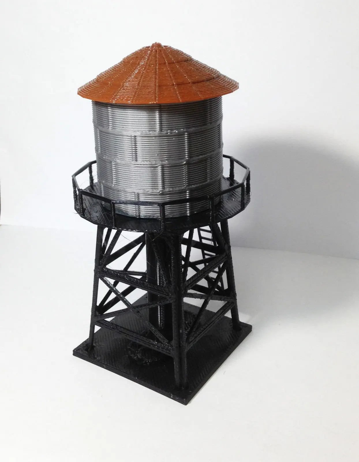 Outland Models Trackside Water Tower HO Scale 1:87 Train Railway Layout 2 Outland Models Trackside Water Tower HO Scale 1:87 Train Railway Layout 2