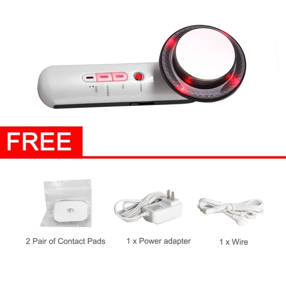 

Ultrasound Cavitation Body Slimming Massager Anti-wrinkle Anti-Cellulite Fat Burner Galvanic Infrared Ultrasonic Therapy Tool