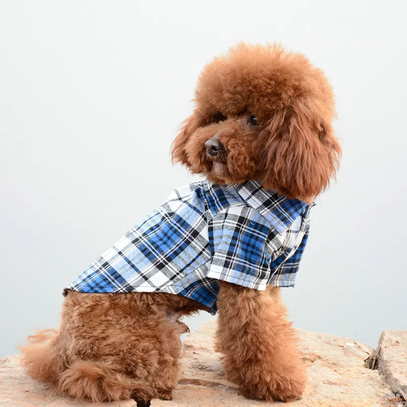 

Cross Border Hot Selling Pet Dog Clothes New Style Shirt Spring And Summer-Pomeranian Bichon Samoyed Teddy a Generation of Fat