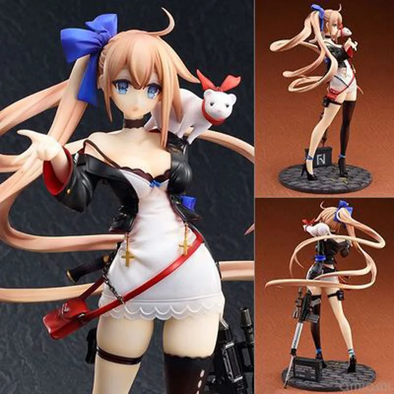 

20cm Girls' Frontline FAL Light Automatic Rifle Action Figure Anime Tactical Game PVC Collection Model Dolls Toys for Boys Gifts