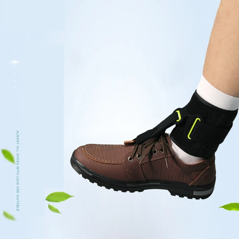

Foot Drop Posture Corrector Adjustable Ankle Brace Correction Supports Strap Plantar Fasciitis Day Night Splint Orthotics