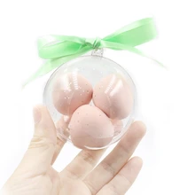 3 шт маленький Персиковый Порошок слоеный мягкий удобный спонж губка основа инструменты для макияжа Сухой Влажной двойного использования