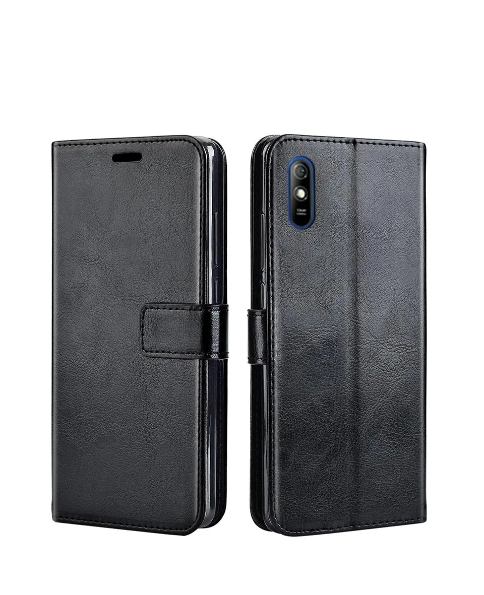 leather case for xiaomi Leather case For Xiaomi Redmi 9A Case Redmi 9A Case Back Cover Phone Flip Case on For Xiaomi Redmi 9 A 9A phone cases for xiaomi