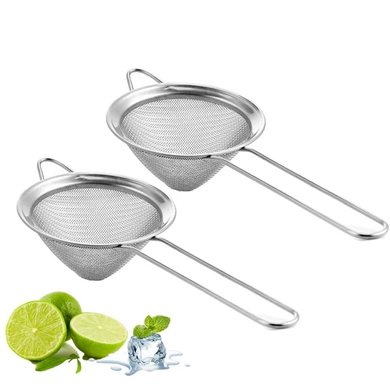 Fine Mesh Strainer for Bar Stainless Steel Conical Strainer for