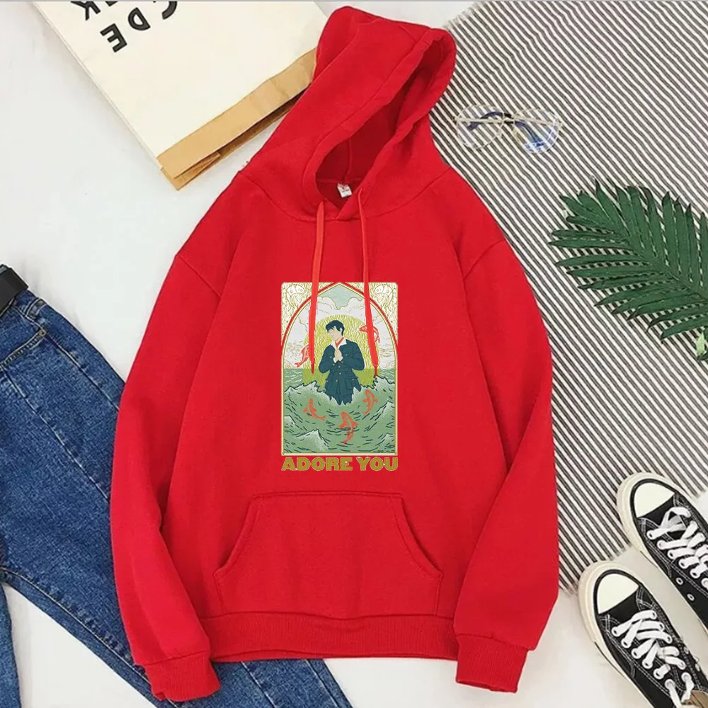 

Adore You Sweatshirt Fine Line Women Hoodies Casual Harry Styles Sweatshirts Harajuku Hoodie 2020 Fashion Pink Tops XL