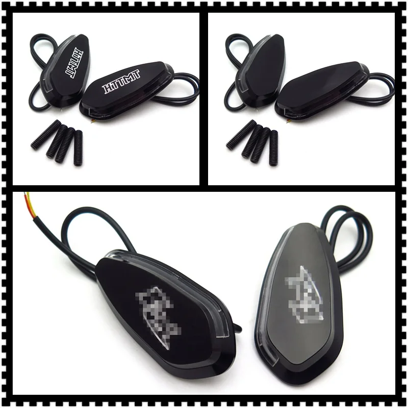 Aftermarket free shipping motorcycle parts LED Signal Black Mirror Block Off Base Plates For 2000-2008 Yamaha R1 Yzf-R1 Yzfr1