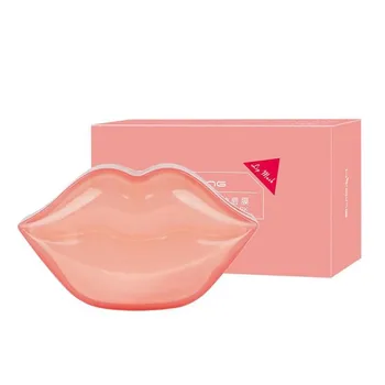 

20pcs/box Lip Mask Gold Crystal Collagen Anti-Ageing Wrinkle Pad Lips Masks Peel Off Lasting Moisturizing Nourish Lips Care